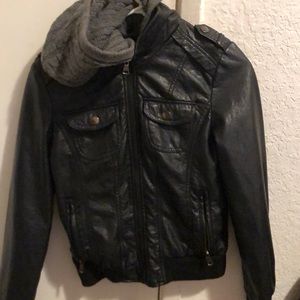 Leather jacket